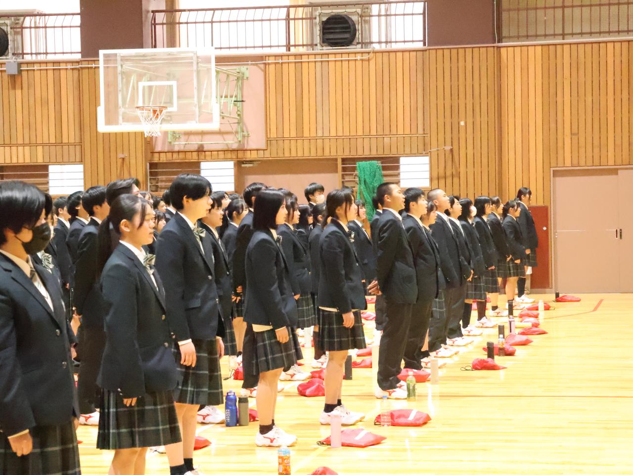 1学年応援練習を実施しました