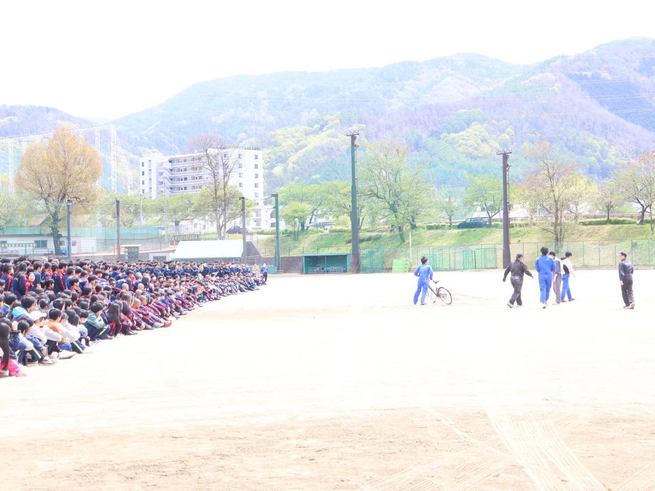 交通安全教室が行われました