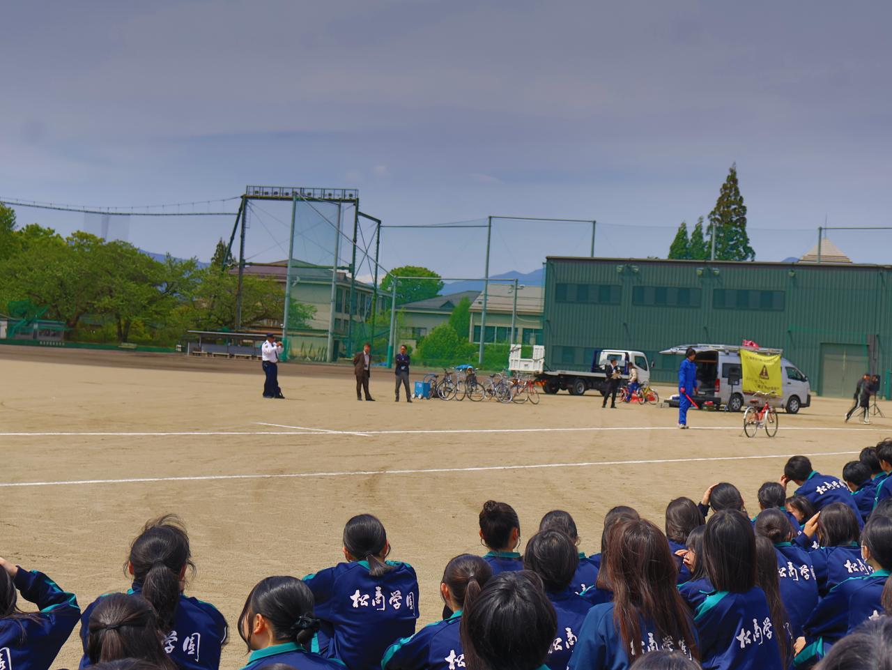 交通安全教室が行われました