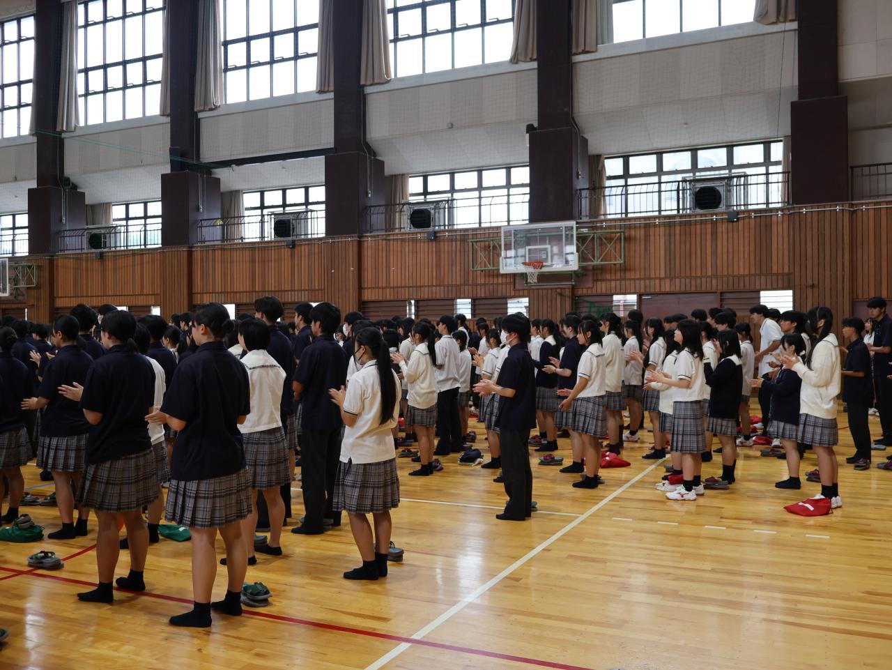 『120名が全国大会へ』壮行会を行いました