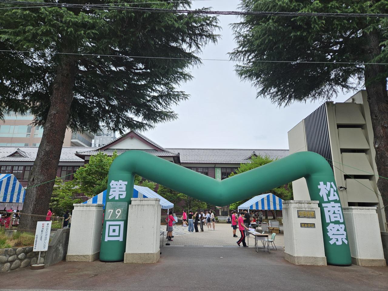 松商祭2日目が終了しました