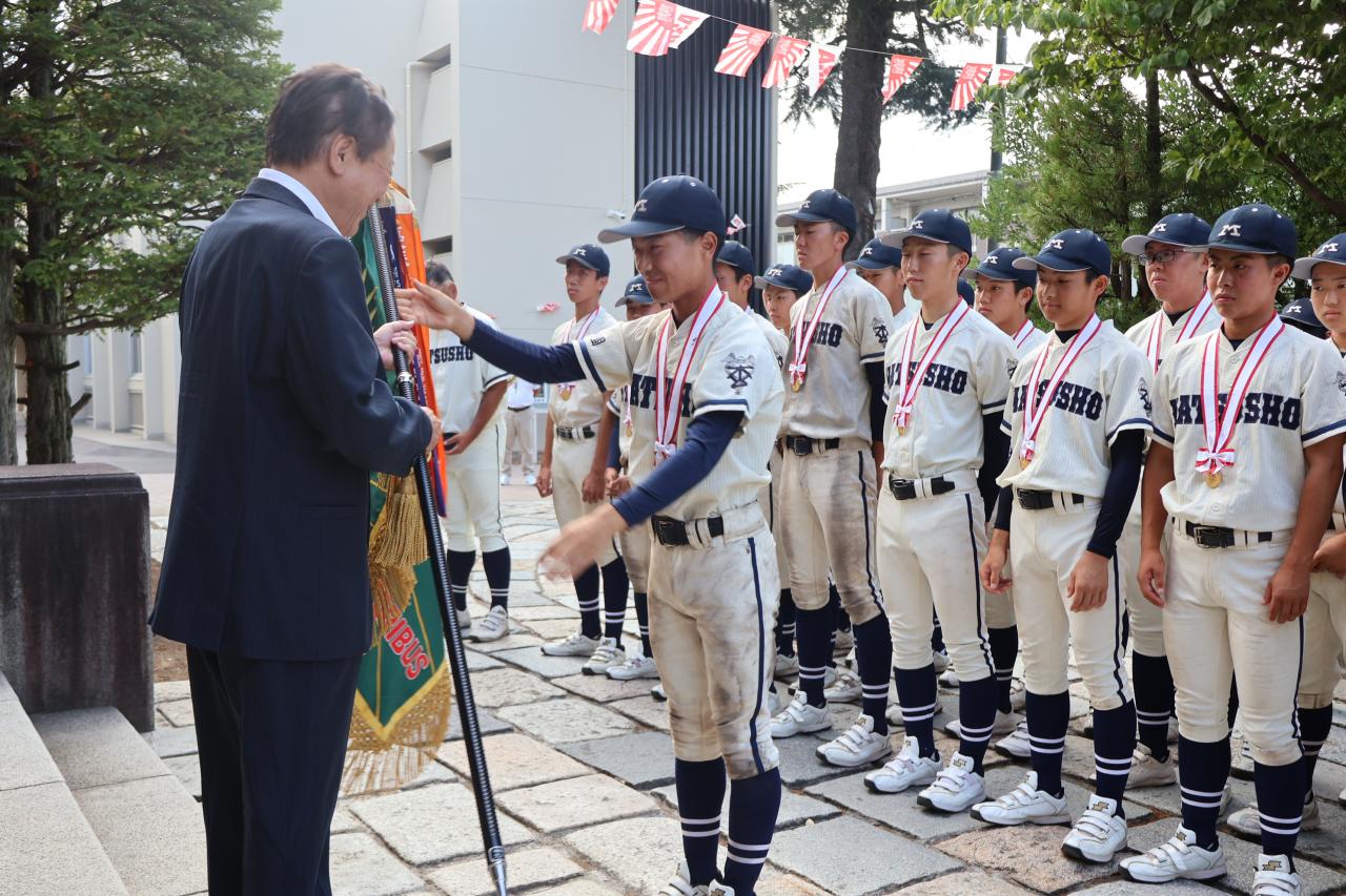 【軟式野球部】3年連続33回目全国大会出場のご報告