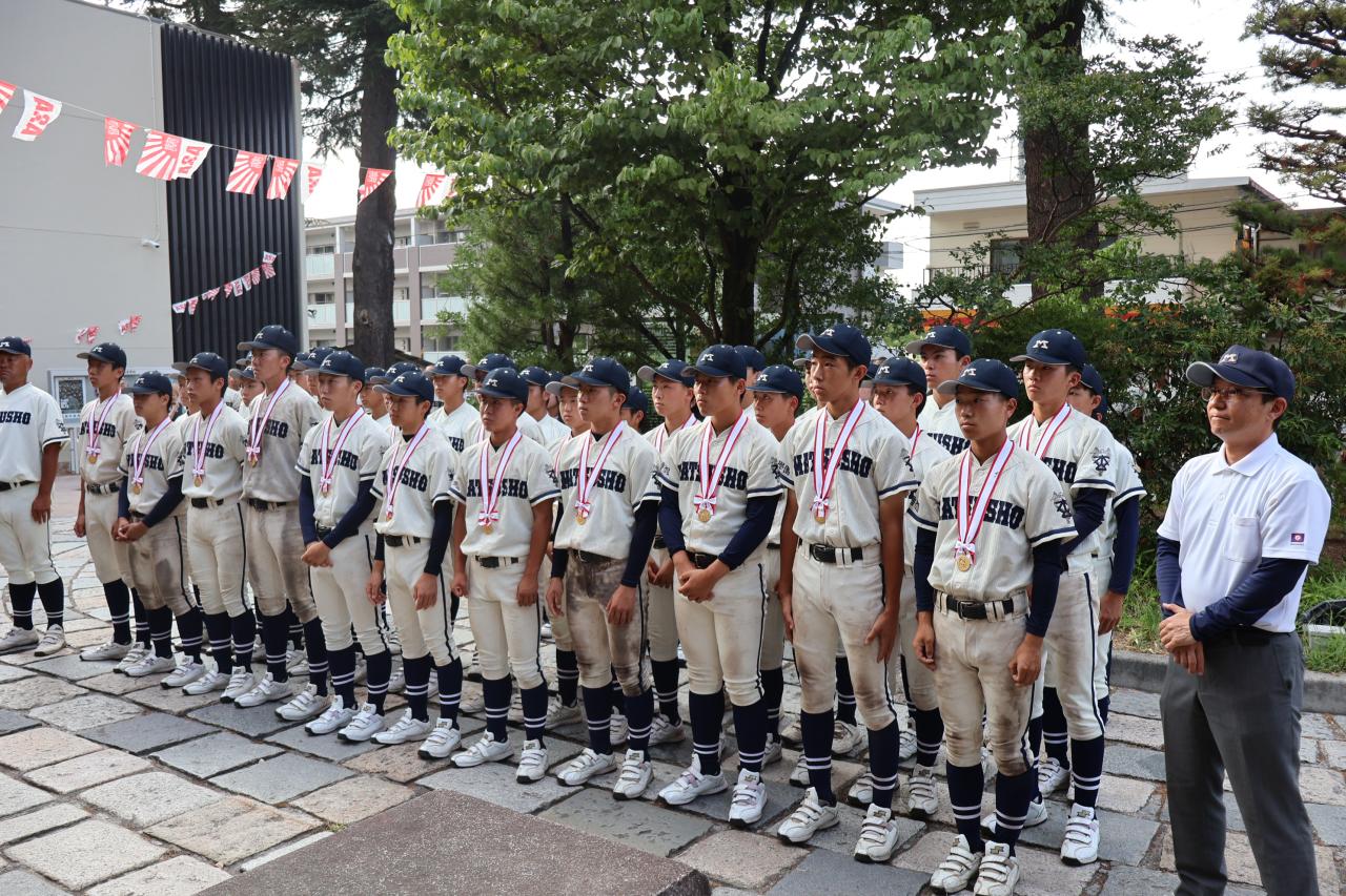 【軟式野球部】3年連続33回目全国大会出場のご報告