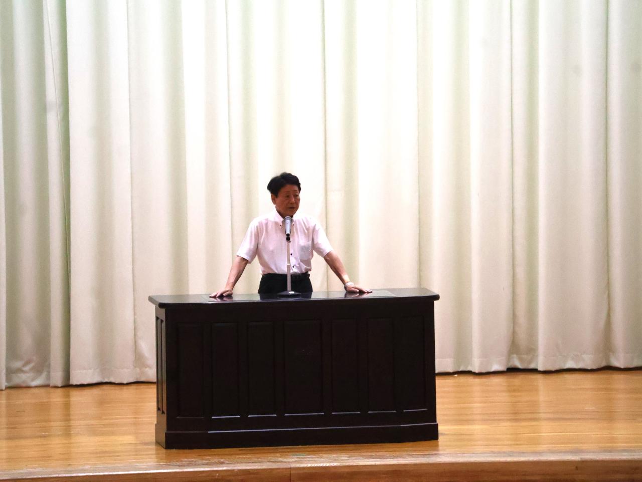 2学期始業式が行われました