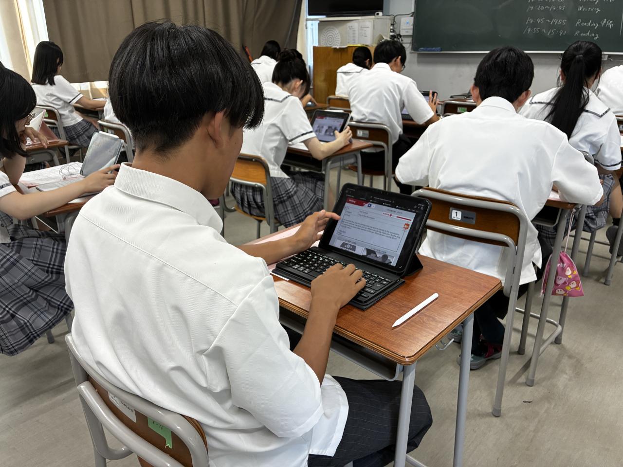 SSHグローバル教育 英語4技能テスト「GTEC」を実施しました