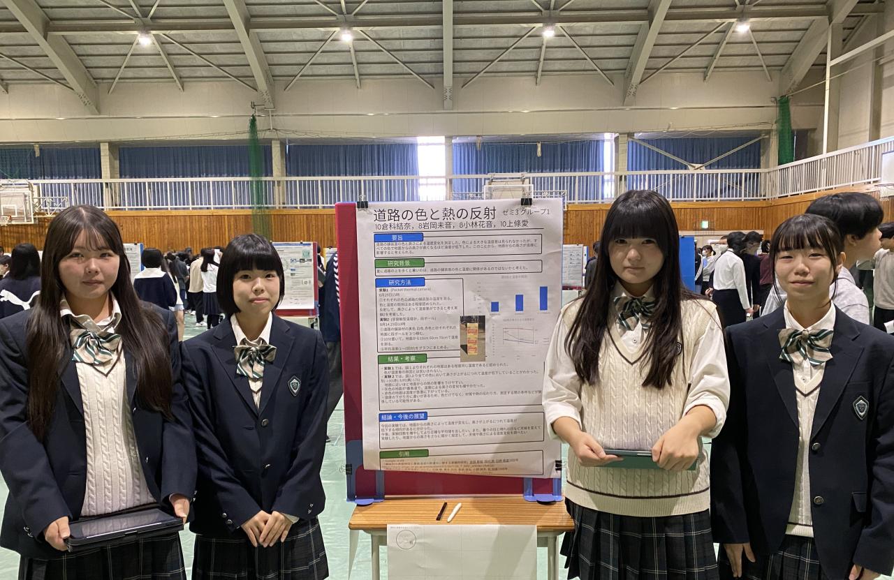 SSH探究教育 諏訪清陵高等学校の探究中間発表会に参加しました
