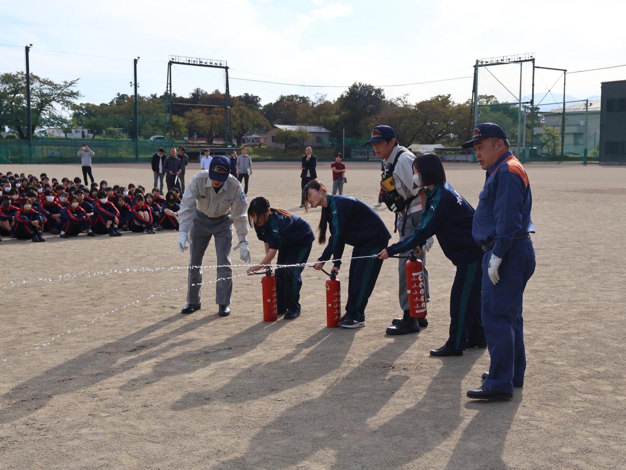 総合防災訓練を行いました