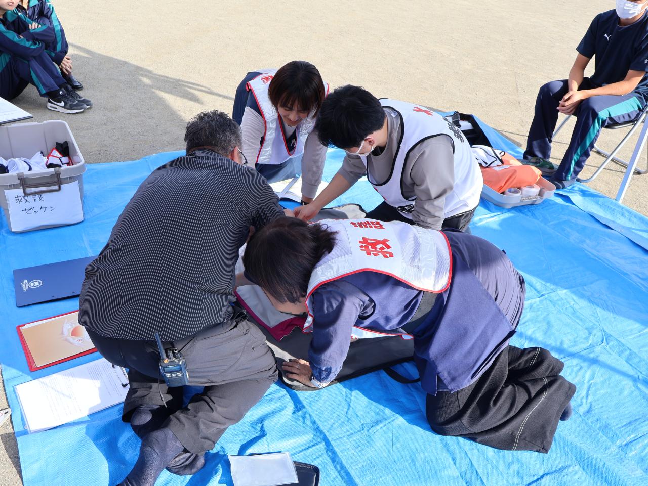 総合防災訓練を行いました