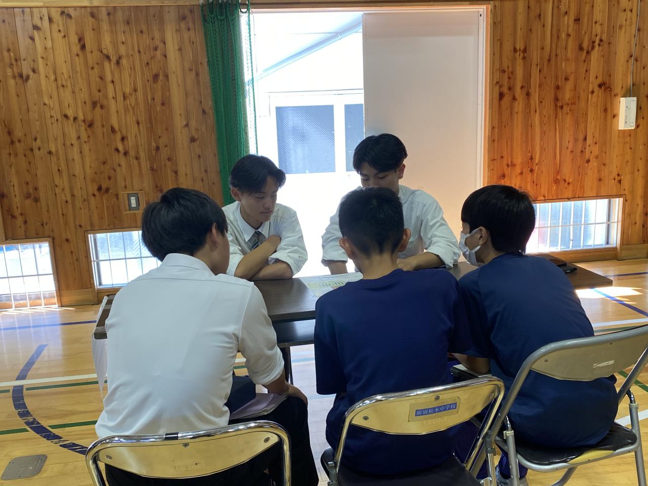 SSH探究教育　信州大学教育学部附属松本中学校で探究交流授業を行いました