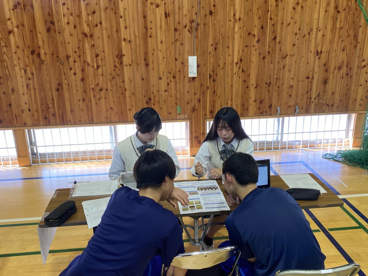 SSH探究教育　信州大学教育学部附属松本中学校で探究交流授業を行いました